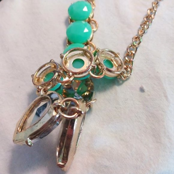 Fashion Jewelry Lot Boho Chic Quiet Luxury Layered Faux Turquoise Green Blue - Picture 5 of 10